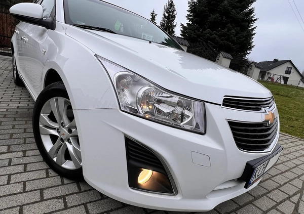 Chevrolet Cruze cena 27900 przebieg: 189595, rok produkcji 2013 z Wronki małe 667